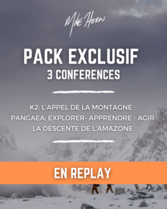Pack mike horn conférences